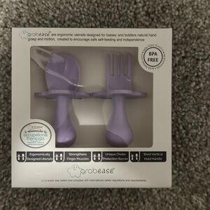 Grabease Toddler Forks Baby Feeding Set Baby Utensils BOX UNOPENED